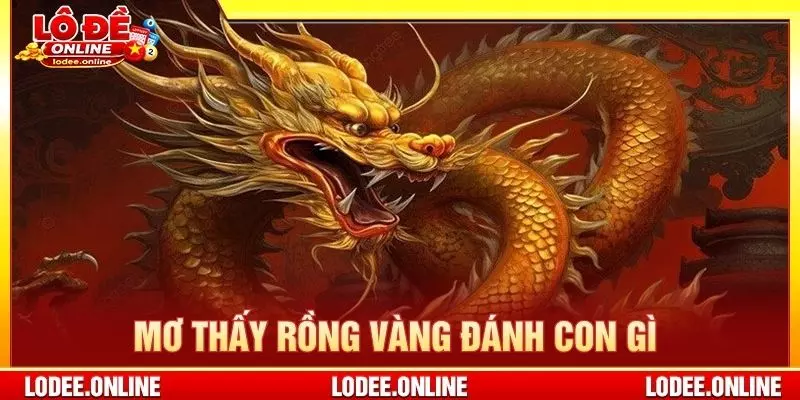 Mơ thấy rồng vàng đánh con gì