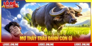 Mơ Thấy Trâu Đánh Con Gì? Giải Mã 9+ Bộ Số Đẹp Trong Lô Đề