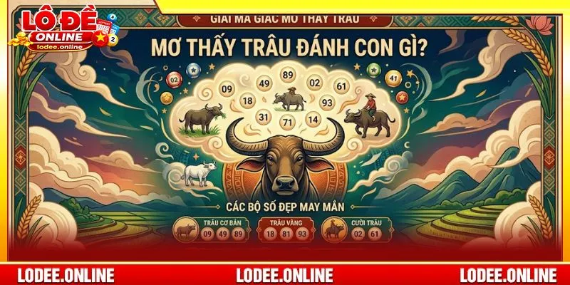 Mơ thấy trâu đánh con gì cần kết hợp các phương pháp hiệu quả