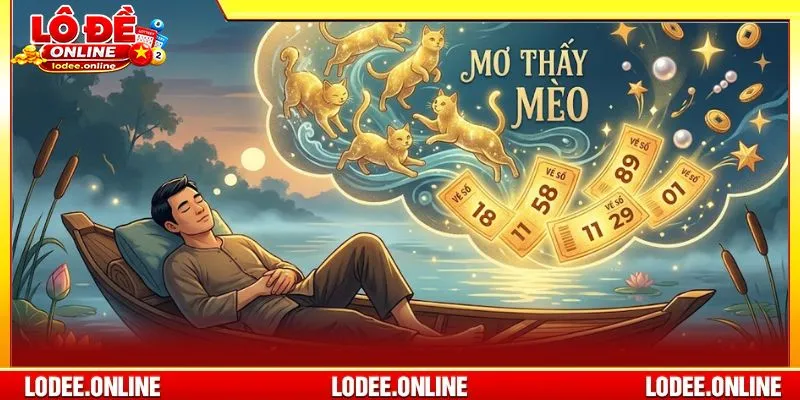 Mỗi giấc mơ mèo khác nhau sẽ đem đến bộ số khác biệt